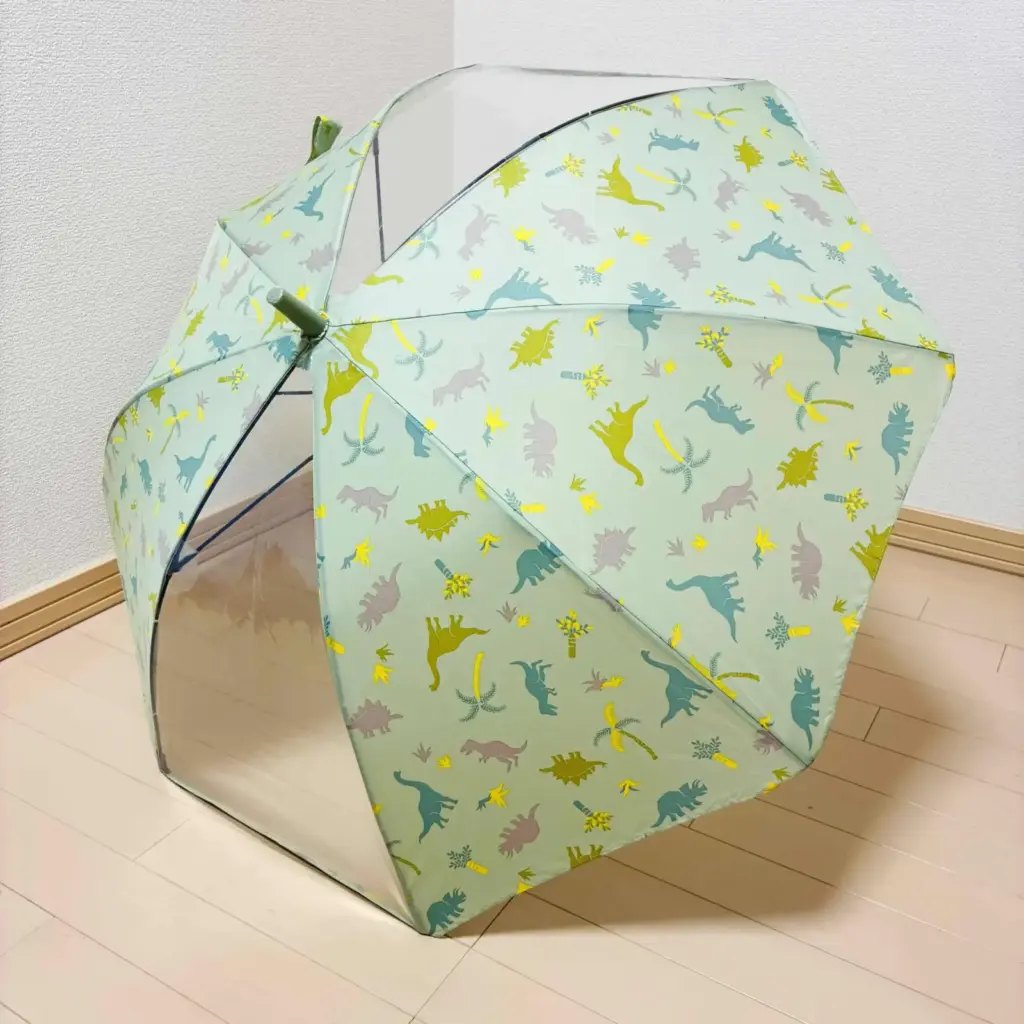 子ども用傘赤ちゃん本舗んぽのフチまる傘画像