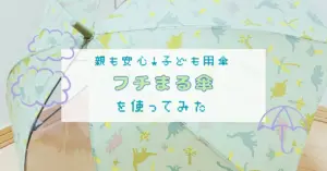 フチまる傘のレビュー用アイキャッチ画像
